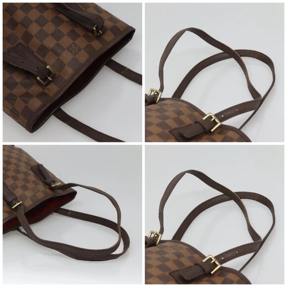 LOUIS VUITTON Damier Ebene Marais Shoulder Bag N42240 LV Auth BA3710 - Picture 16 of 16